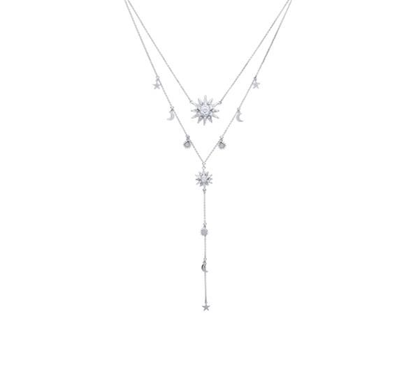 Y-Shaped Necklace "Star"